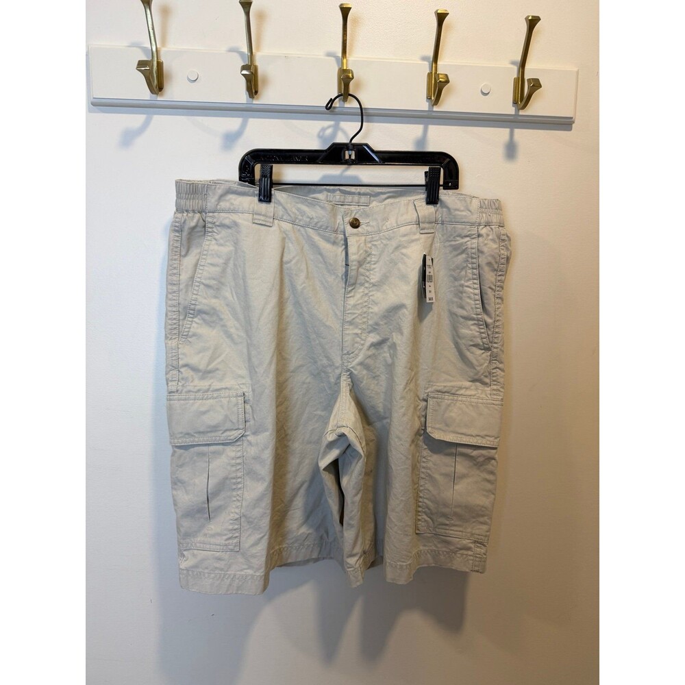 NEW LL Bean 100% Cotton Shorts - Comfort Waist 36W